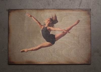 Ballerina Wood Photo