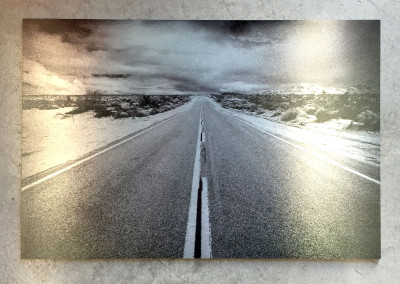Route 66 by Art Wager, Custom Metal Print